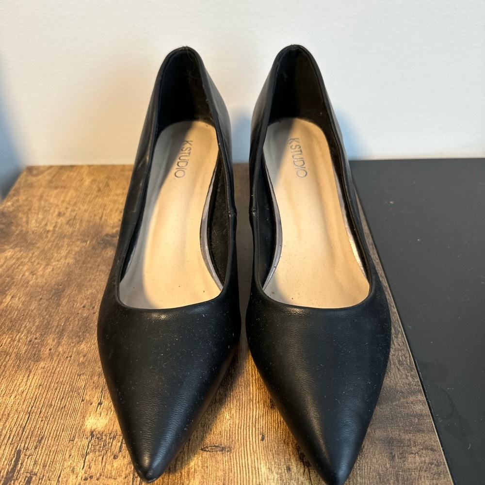 Ktudio black pumps size 38 heels